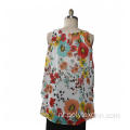 Damesblouse Lange mouwen Clip Dot Chiffon Geweven